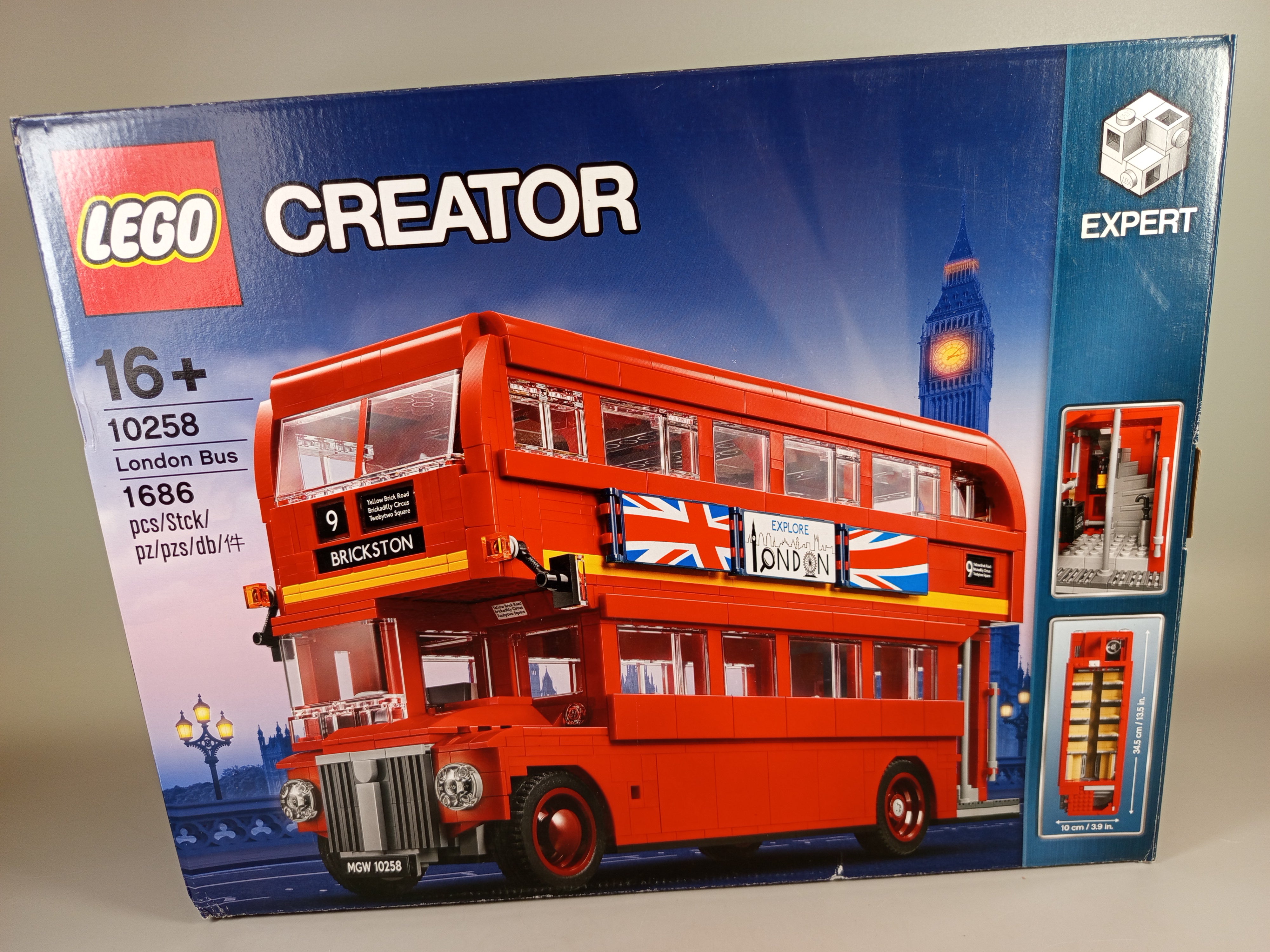 LEGO Creator Expert 10258 London Bus, OVP, gut